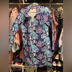 Lilly Pulitzer  Skipper Dress in  Pop Up Monkey Trouble, size L
